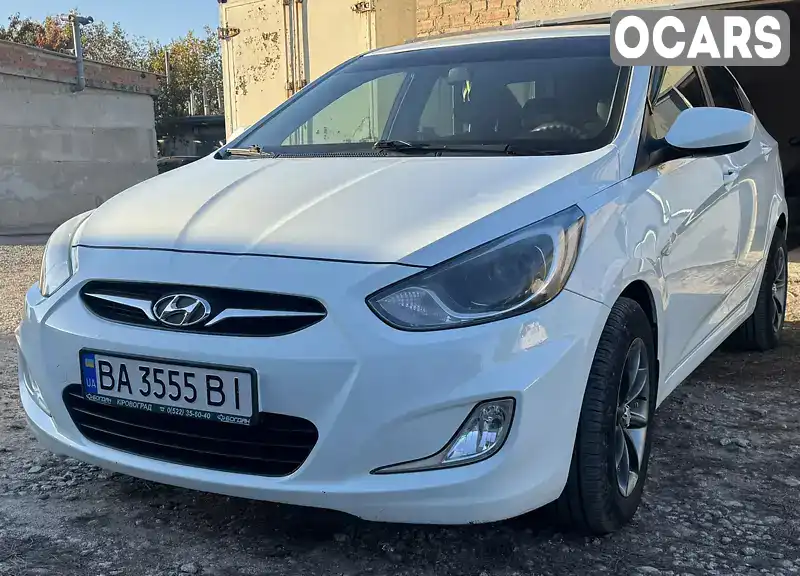 Седан Hyundai Accent 2012 1.4 л. Ручна / Механіка обл. Кіровоградська, Кропивницький (Кіровоград) - Фото 1/21