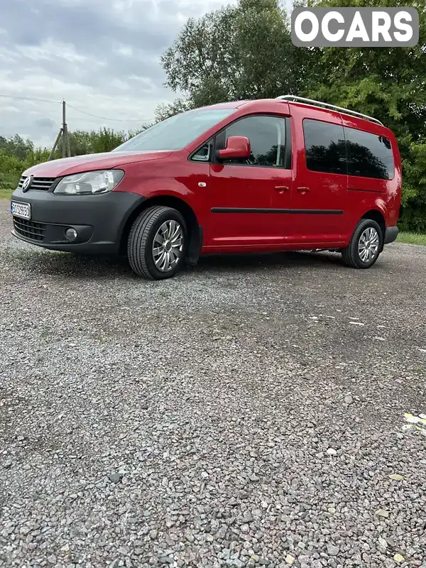 Мінівен Volkswagen Caddy 2010 1.6 л. Автомат обл. Львівська, Золочів - Фото 1/19