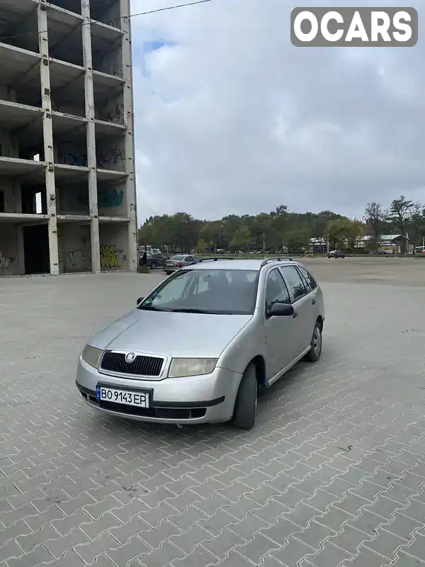 Універсал Skoda Fabia 2002 1.39 л. Ручна / Механіка обл. Тернопільська, Тернопіль - Фото 1/9