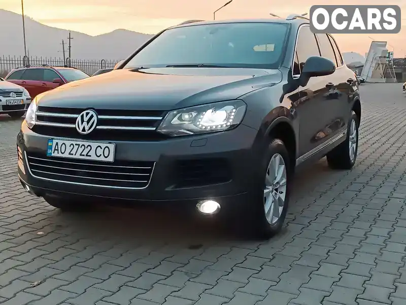 Позашляховик / Кросовер Volkswagen Touareg 2012 3 л. Автомат обл. Закарпатська, Хуст - Фото 1/21