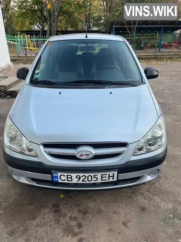 Хэтчбек Hyundai Getz 2007 1.1 л. Ручная / Механика обл. Черниговская, Чернигов - Фото 1/10