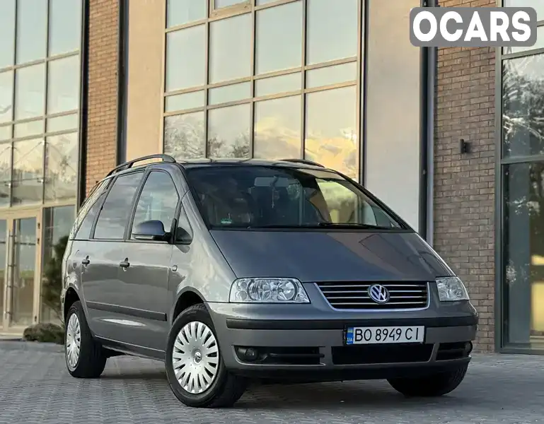 Мінівен Volkswagen Sharan 2005 1.9 л. Ручна / Механіка обл. Тернопільська, Тернопіль - Фото 1/21