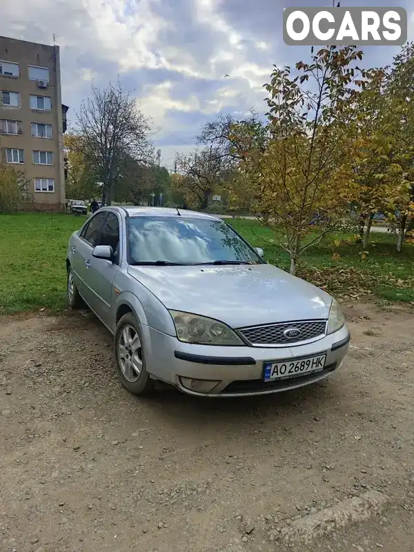 Седан Ford Mondeo 2003 2 л. Ручна / Механіка обл. Закарпатська, Ужгород - Фото 1/4