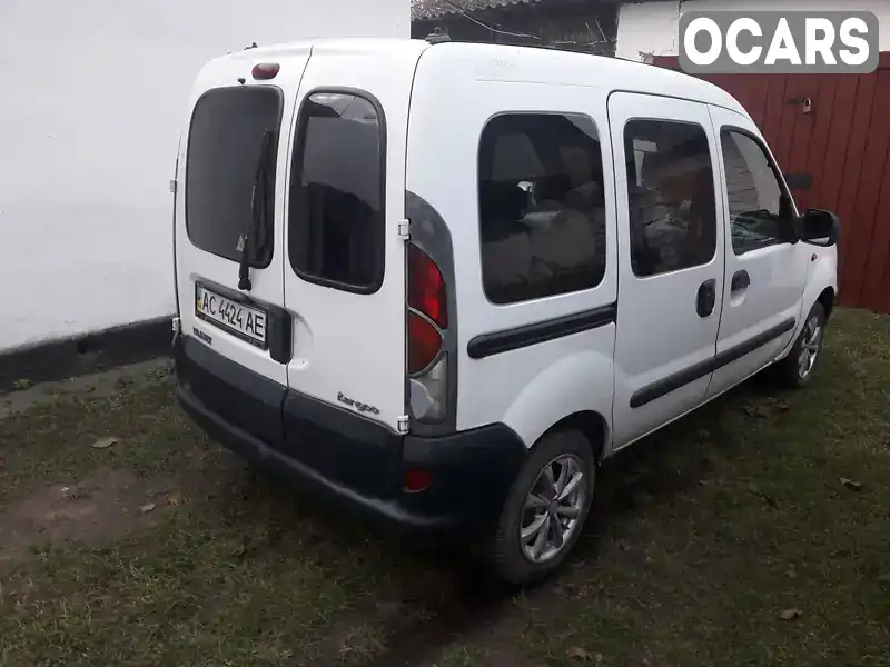 Минивэн Renault Kangoo 2000 1.87 л. Ручная / Механика обл. Волынская, Маневичи - Фото 1/14