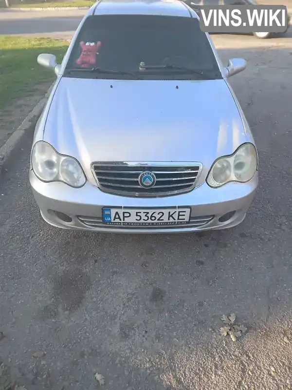 Седан Geely CK-2 2012 1.5 л. Ручна / Механіка обл. Запорізька, Запоріжжя - Фото 1/5