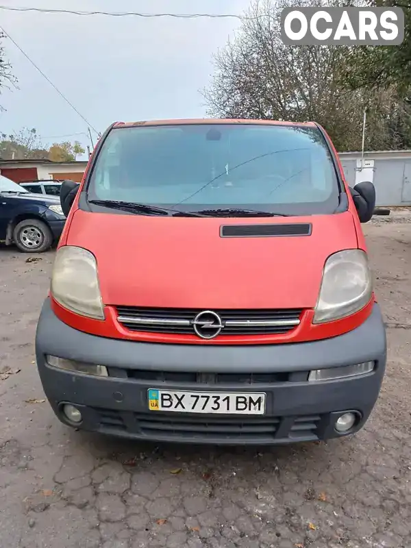 Мінівен Opel Vivaro 2004 1.87 л. обл. Хмельницька, Хмельницький - Фото 1/5