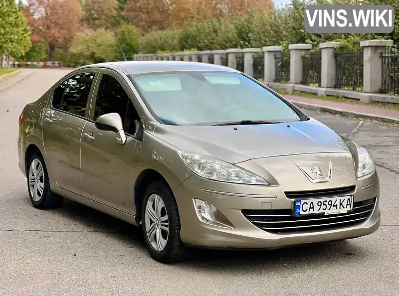 Седан Peugeot 408 2012 1.6 л. Ручна / Механіка обл. Черкаська, Умань - Фото 1/21