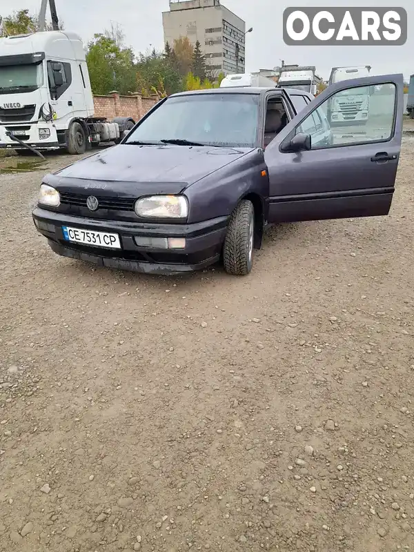 Хетчбек Volkswagen Golf 1996 1.78 л. Ручна / Механіка обл. Чернівецька, Сторожинець - Фото 1/14