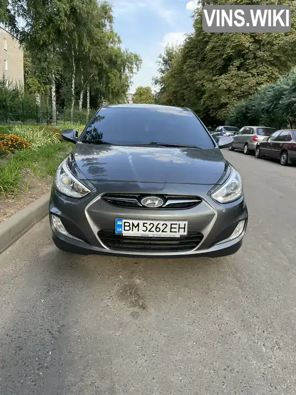 Седан Hyundai Accent 2013 1.4 л. Ручна / Механіка обл. Сумська, Суми - Фото 1/18