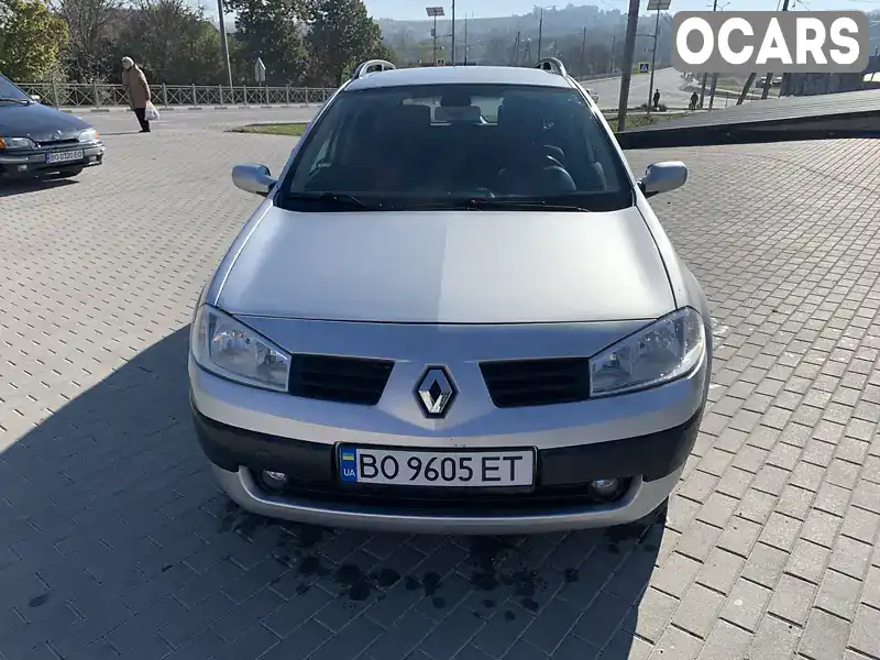 Універсал Renault Megane 2005 1.6 л. Ручна / Механіка обл. Тернопільська, location.city.vyshnivets - Фото 1/21