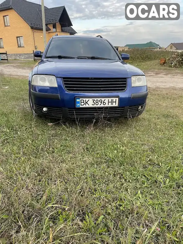 Універсал Volkswagen Passat 2000 1.9 л. Автомат обл. Рівненська, Зарічне - Фото 1/5