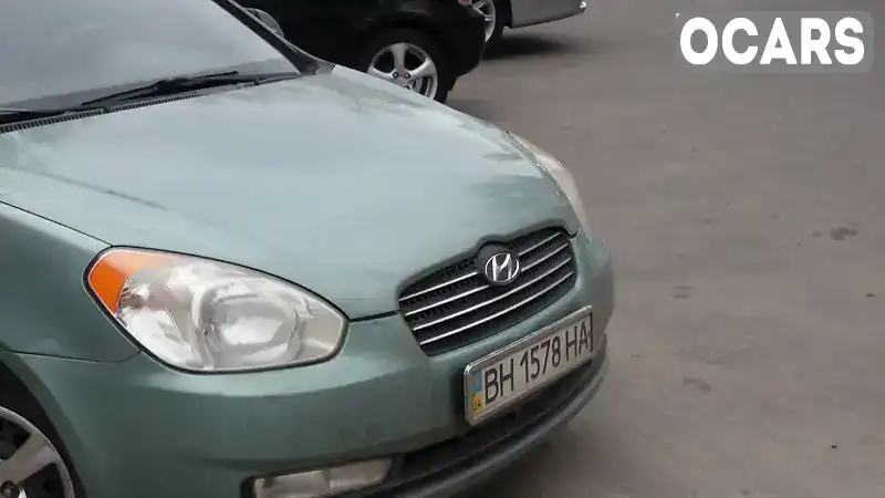 Седан Hyundai Accent 2007 1.4 л. Ручна / Механіка обл. Одеська, Одеса - Фото 1/5