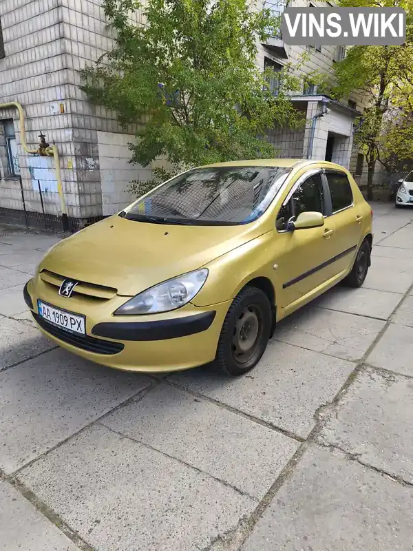 Хетчбек Peugeot 307 2001 1.59 л. Ручна / Механіка обл. Київська, Київ - Фото 1/21