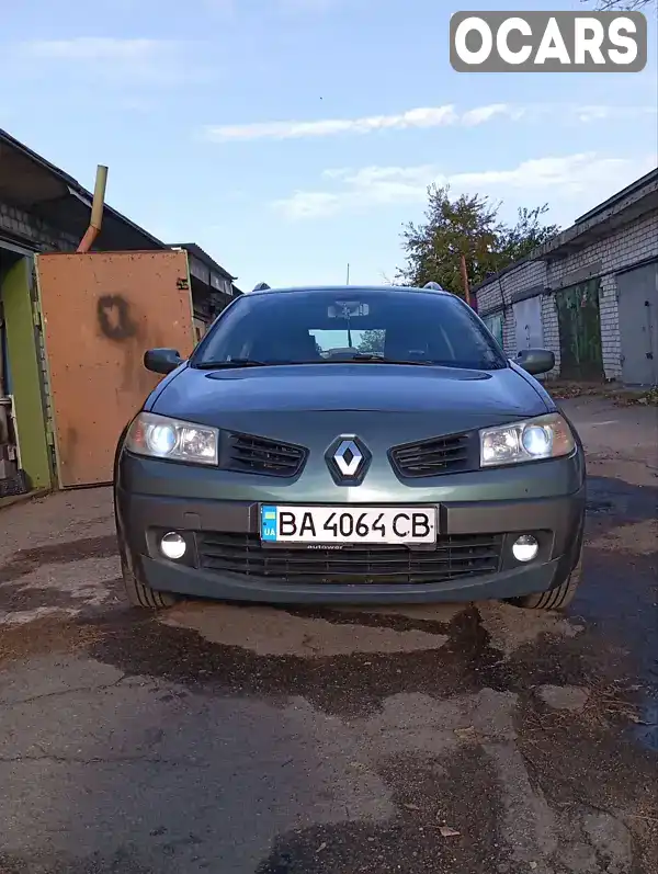 Універсал Renault Megane 2006 1.6 л. Ручна / Механіка обл. Кіровоградська, Світловодськ - Фото 1/8