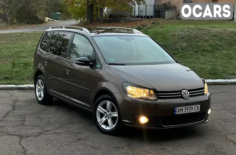 Мінівен Volkswagen Touran 2011 1.97 л. Автомат обл. Житомирська, Бердичів - Фото 1/21