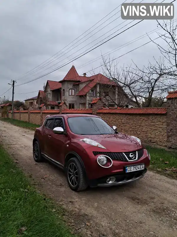 Внедорожник / Кроссовер Nissan Juke 2011 1.62 л. Вариатор обл. Черновицкая, Черновцы - Фото 1/18