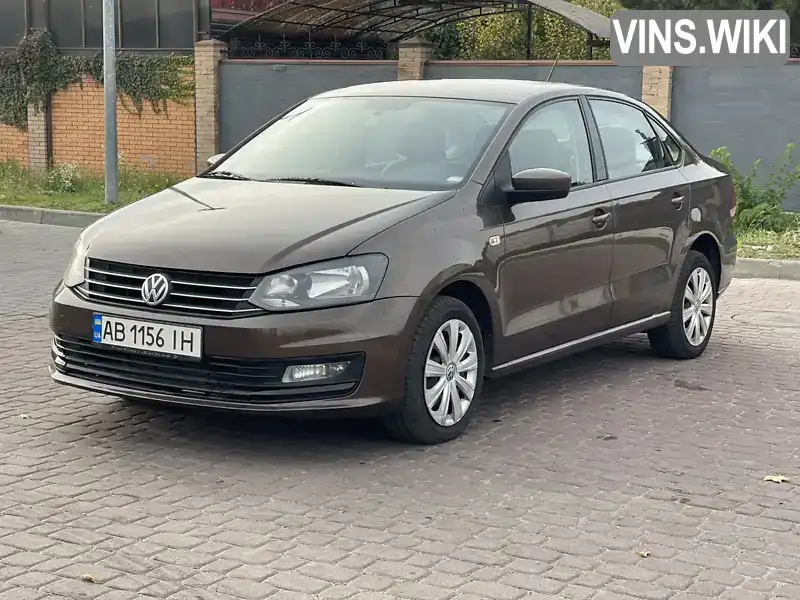 Седан Volkswagen Polo 2018 1.4 л. Ручная / Механика обл. Днепропетровская, Днепр (Днепропетровск) - Фото 1/19