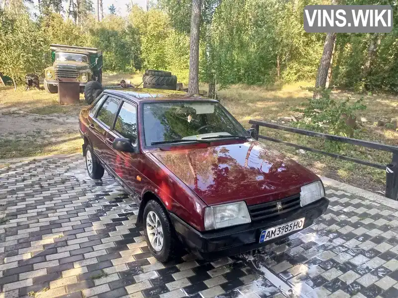 Седан ВАЗ / Lada 21099 2007 1.6 л. Ручна / Механіка обл. Житомирська, Радомишль - Фото 1/4