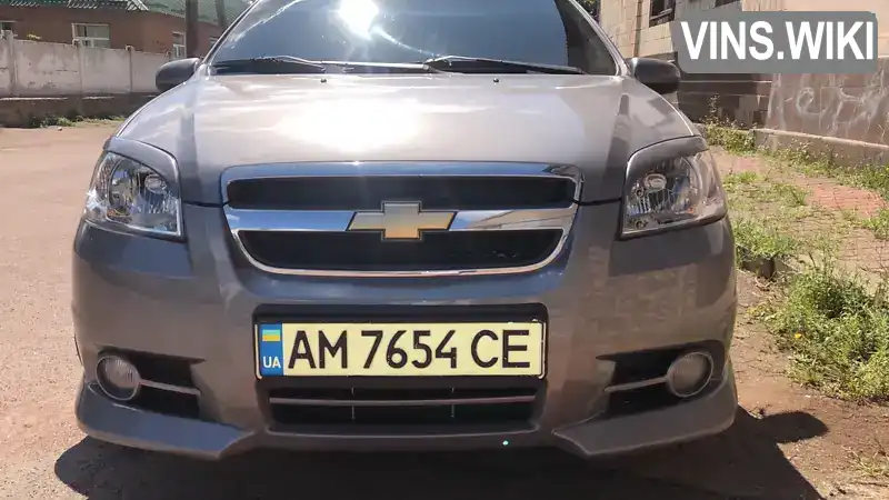 Седан Chevrolet Aveo 2006 1.5 л. Ручна / Механіка обл. Житомирська, Коростень - Фото 1/9