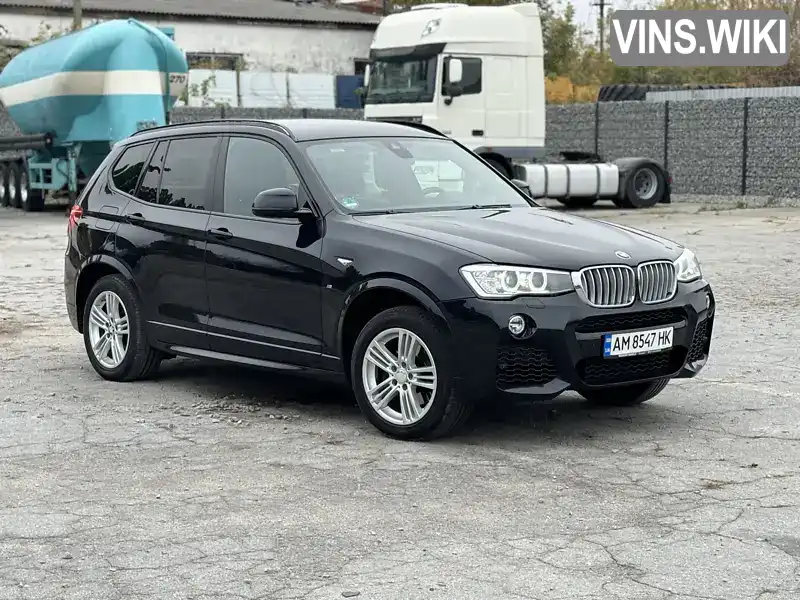 Внедорожник / Кроссовер BMW X3 2014 2.99 л. Автомат обл. Житомирская, Житомир - Фото 1/21