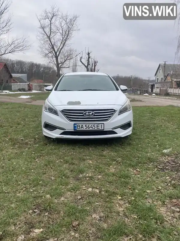 Седан Hyundai Sonata 2016 2.36 л. Автомат обл. Кировоградская, Новоархангельск - Фото 1/12