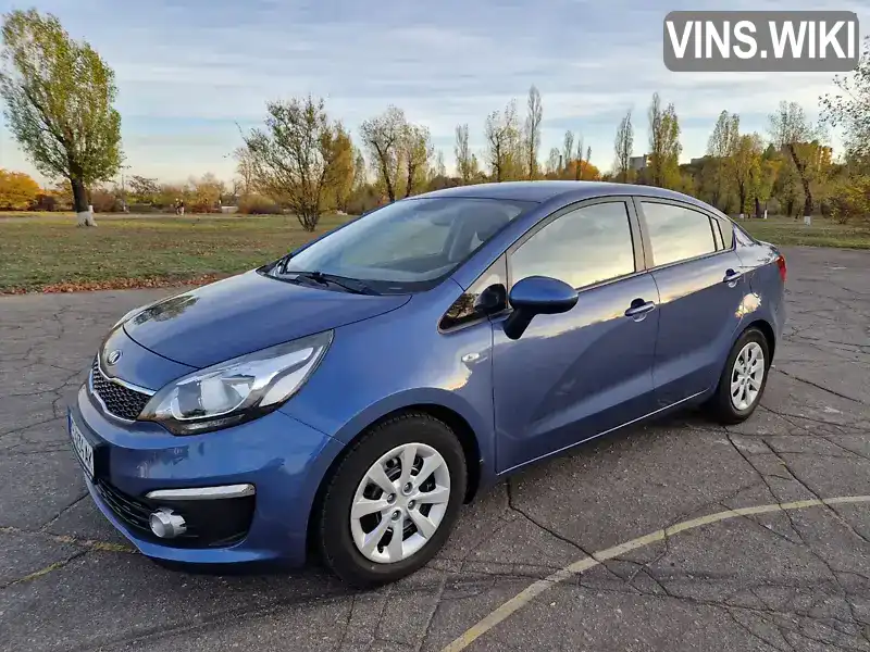 Седан Kia Rio 2015 1.4 л. Автомат обл. Дніпропетровська, Дніпро (Дніпропетровськ) - Фото 1/21