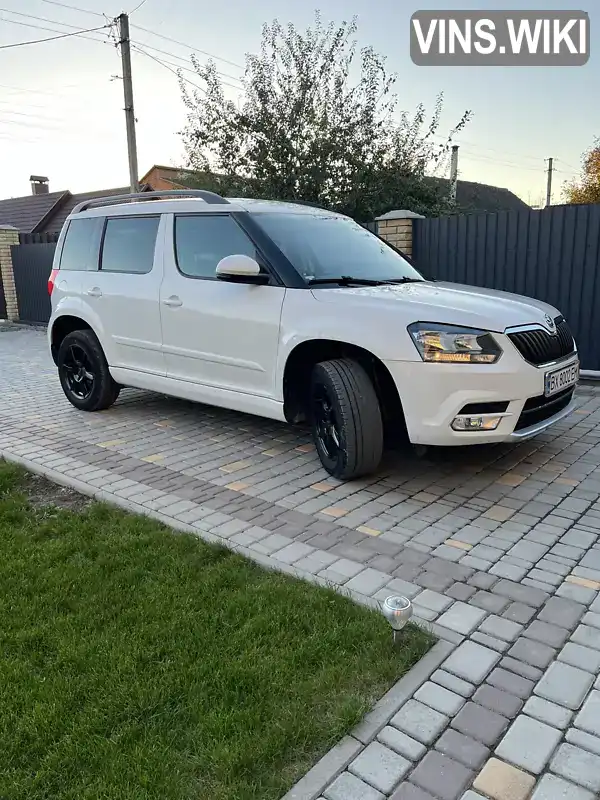 Внедорожник / Кроссовер Skoda Yeti 2014 2.01 л. Ручная / Механика обл. Черновицкая, Сокиряны - Фото 1/19