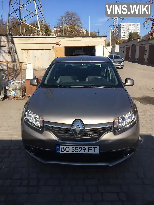 Седан Renault Logan 2013 1.15 л. Ручная / Механика обл. Тернопольская, Тернополь - Фото 1/21