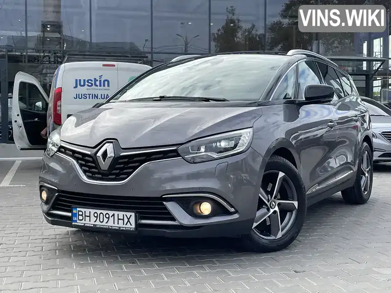 Минивэн Renault Scenic 2018 1.6 л. Робот обл. Одесская, Одесса - Фото 1/21