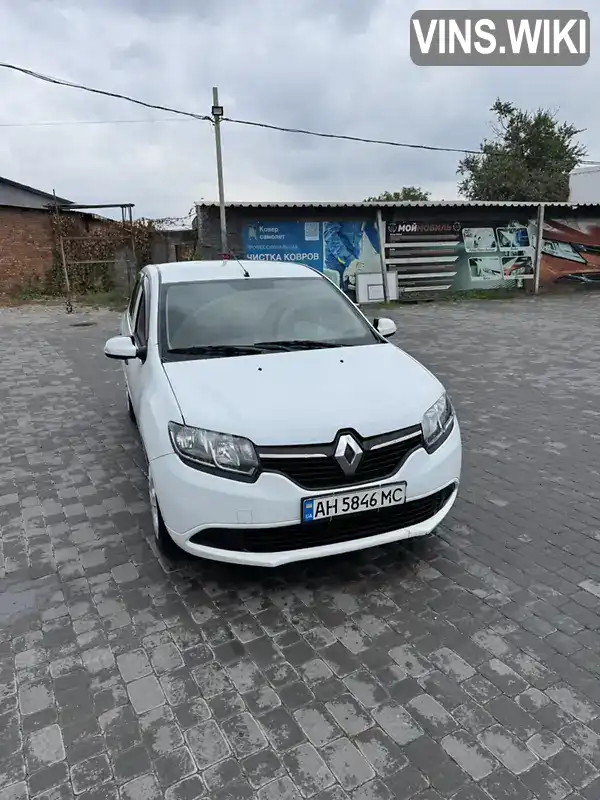 VF14SRAP448826600 Renault Logan 2013 Седан 1.15 л. Фото 1