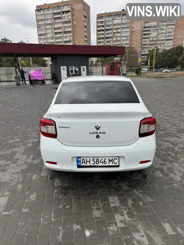 VF14SRAP448826600 Renault Logan 2013 Седан 1.15 л. Фото 2