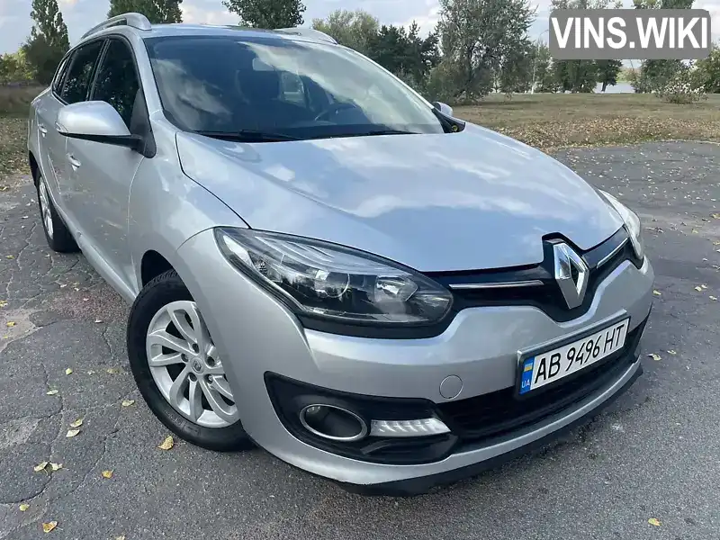 Универсал Renault Megane 2014 1.5 л. Ручная / Механика обл. Днепропетровская, Каменское (Днепродзержинск) - Фото 1/18