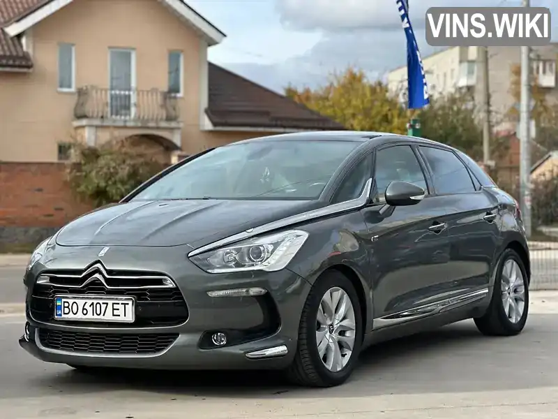 Хетчбек Citroen DS5 2013 2 л. Робот обл. Тернопільська, Тернопіль - Фото 1/21