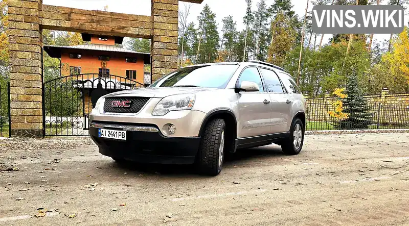 Позашляховик / Кросовер GMC Acadia 2008 3.56 л. Автомат обл. Київська, Київ - Фото 1/20