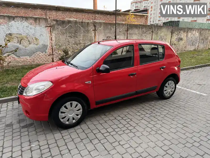 Хэтчбек Dacia Sandero 2008 1.4 л. Ручная / Механика обл. Львовская, Львов - Фото 1/10