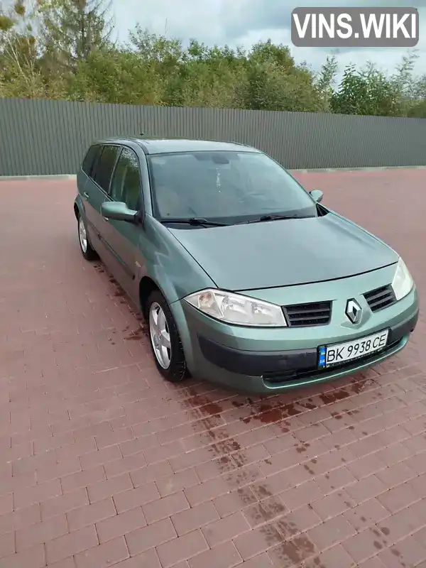 Универсал Renault Megane 2005 1.46 л. Ручная / Механика обл. Ровенская, Сарны - Фото 1/21