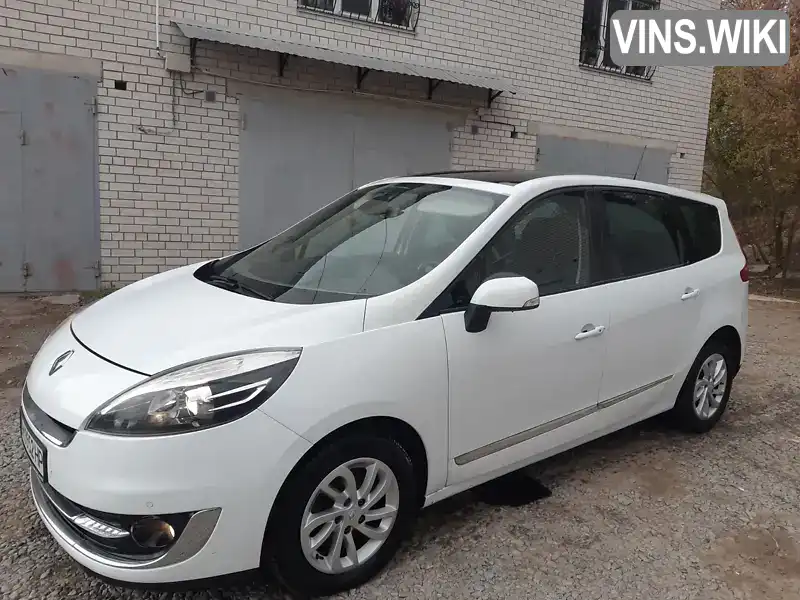 Мінівен Renault Grand Scenic 2012 1.6 л. Ручна / Механіка обл. Житомирська, Житомир - Фото 1/21