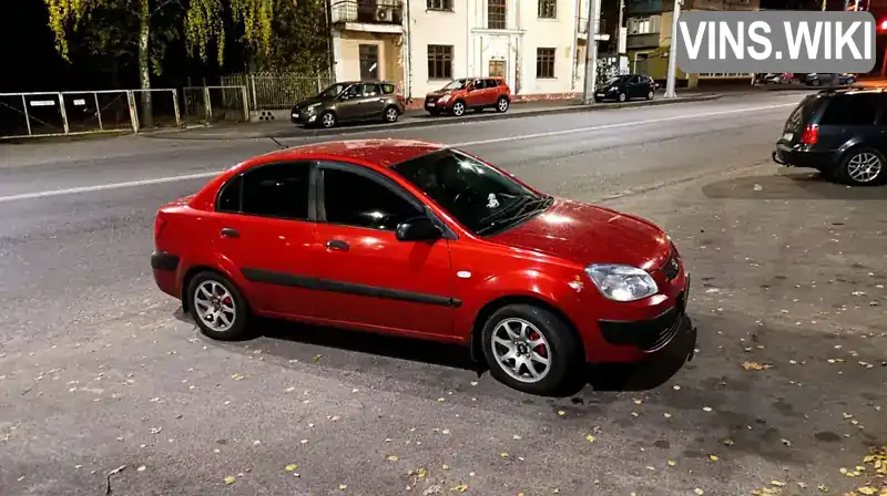 Седан Kia Rio 2010 1.4 л. Ручна / Механіка обл. Полтавська, Кременчук - Фото 1/13