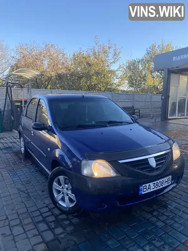 Седан Dacia Logan 2006 1.39 л. обл. Кіровоградська, Знам'янка - Фото 1/21