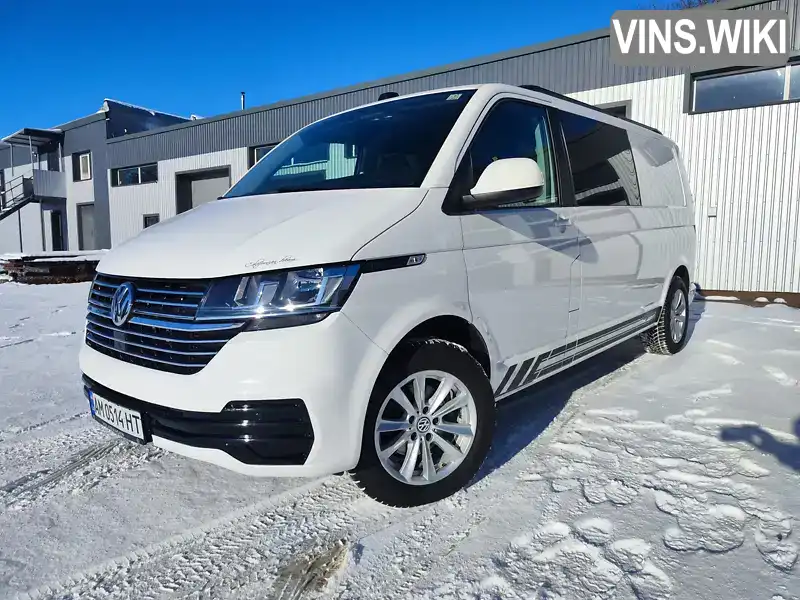 Мінівен Volkswagen Transporter 2021 2 л. Ручна / Механіка обл. Житомирська, Бердичів - Фото 1/21