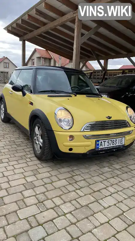 Хэтчбек MINI Hatch 2002 1.6 л. Автомат обл. Ивано-Франковская, Долина - Фото 1/15