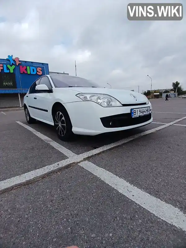 Ліфтбек Renault Laguna 2008 1.6 л. Ручна / Механіка обл. Полтавська, Кременчук - Фото 1/19