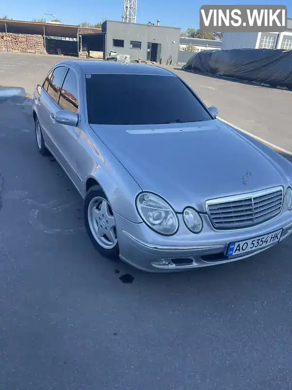 Седан Mercedes-Benz E-Class 2003 2.69 л. Автомат обл. Закарпатская, Мукачево - Фото 1/4