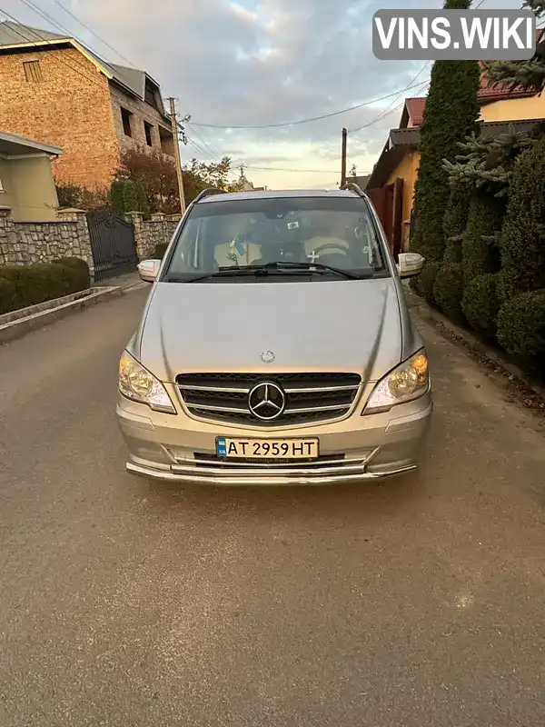 Мінівен Mercedes-Benz Viano 2010 2.15 л. Ручна / Механіка обл. Івано-Франківська, Івано-Франківськ - Фото 1/9