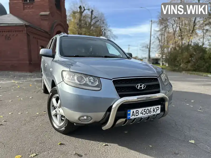 Позашляховик / Кросовер Hyundai Santa FE 2007 2.19 л. Автомат обл. Вінницька, Вінниця - Фото 1/21