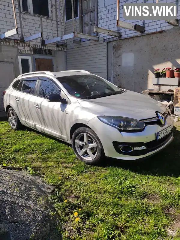 Універсал Renault Megane 2016 1.5 л. Ручна / Механіка обл. Київська, Біла Церква - Фото 1/19