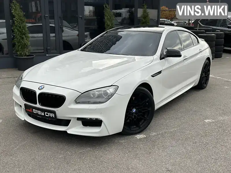 Купе BMW 6 Series Gran Coupe 2013 2.98 л. Автомат обл. Киевская, Киев - Фото 1/21