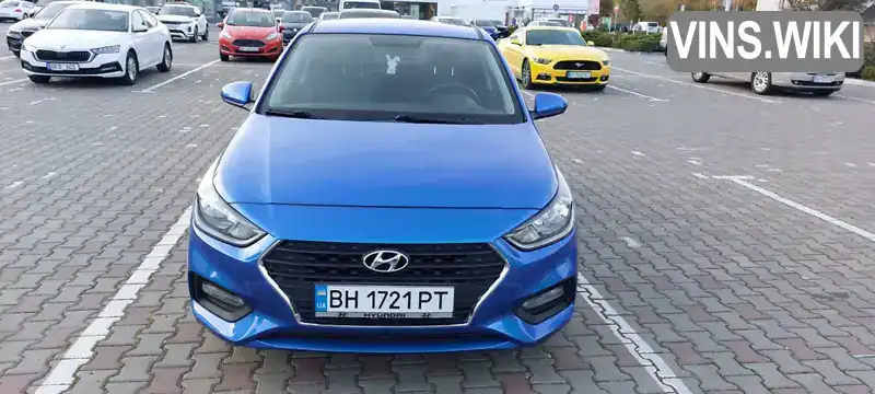 Седан Hyundai Accent 2017 1.37 л. Автомат обл. Одесская, Одесса - Фото 1/14