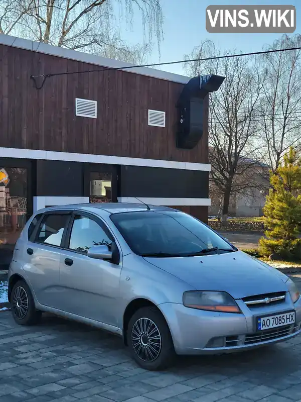 Хетчбек Chevrolet Aveo 2006 1.5 л. Ручна / Механіка обл. Закарпатська, Тячів - Фото 1/8