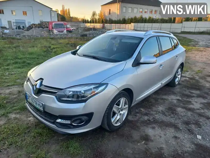 Универсал Renault Megane 2014 1.46 л. Ручная / Механика обл. Винницкая, Мурованные Куриловцы - Фото 1/13